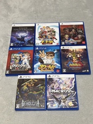 PS4/PS5遊戲軟體8集：熱血高校、超時空要塞、雙截龍（二手，成色極佳）