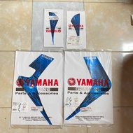 Striping sticker BODY FRONT SET WING Yamaha jupiter Mx 2009 originalbiru YGP 1S7-F832L-50 1S7-F831Y-