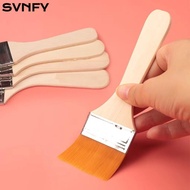 SVNFY Hair Painting Brush, Wood Handles Practical Oil Paint Brush,  Watercolor Paint Drawing Multifu