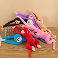 Long-Armed Monkey Plush Toy Monkey Anti-Collision Lying Monkey Doll Hanging Curtain Small Hanging Mo