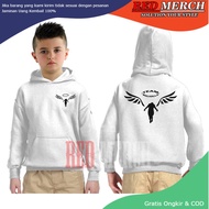 TOKYO REVENGERS VALHALLA TEAM KIDS HOODIE - Red Merch