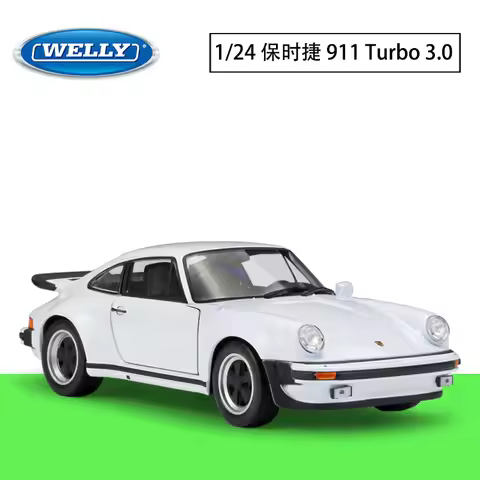 Welly 1:24 Porsche 1974 porsche 911 turbo3.0 Mock-up Alloy Car Model