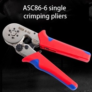 Ratchet Crimping Pliers Long Lasting Hand Tools Hardware Tools Good Toughness Tool Hexagonal Crimping Pliers High Hardness Clamp Wiring Crimping Pliers