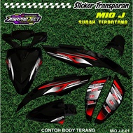 MIO J striping sticker MIO J motorbike YAMAHA motorbike sticker variation Racing E-01