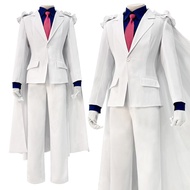 in stock Holoun Kuroba Kaito Cosplay Costume DETECTIVE CONAN Kaito Kid Uniform Red Herring Japaneses