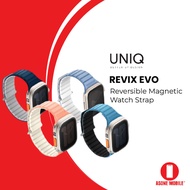 UNIQ Revix Evo Reversible Magnetic Watch Strap for Series 1-9 & Ultra Size 38/40/41/42/44/45/49mm