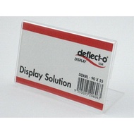 DDKRL 90 X 55 DEFLECTO L TAG HOLDER
