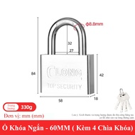 Ổ khóa thép không gỉ BTOOL Ổ khóa Inox khóa cửa nhà khóa vali du lịch chống trộm chống cạy chống cắt