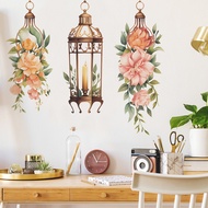 40X60CM Creative Chandelier Decoration Flower Wreath Bedroom Living Room Foyer Home Wall Stickers De