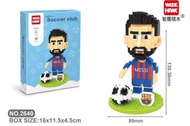 (100%全新)(真球迷必備!) C朗美斯 Lego 模型足球公仔messi Christiano Ronaldo