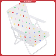 Decoration Doll House Furniture Accessories Landscape Miniature Beach Chair Lounge Prop Model Fold 6