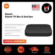 Xiaomi TV Box S 2nd Gen | 1 Year Mi Malaysia Warranty | Google TV | 4K Ultra HD | Dolby Vision® and 
