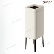 Tall Dustbin Footed Dustbin Without Lid No Bending Over Waste Bin Moveable Trash Can guwwya.sg