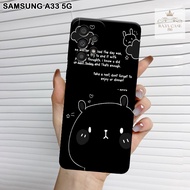 Softcase Samsung A33 5G - Rajacase - Samsung A33 5G Case - Cartoon Case Motif - Samsung A33 5G Case 