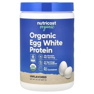 Nutricost Organic Egg White Protein Unflavored 8.1 oz (227 g)