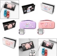 多款 OLED/Switch Case/Cover/Dock Cover 保護殼/保護套/底座殼/MON貼/菇套 星之卡比