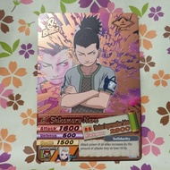 kartu naruto narutimate ninja fight versi 2 bronze rare - dni2-22 shika