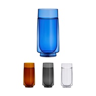 Heriter Gaya Glass Large 550ml Double Wall Tumbler Cup