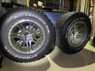 Bfgoodrich KO 百路馳   245/70/16 輪胎鋁圈1組 JIMNY 吉米 吉星 水牛坑     