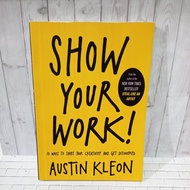 Buku Show Your Work by Austin Kleon (Bahasa Inggris)