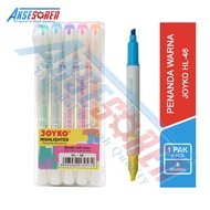 Highlighter Penanda Bacaan Joyko 1 Set [HL-46] / Alat Sekolah / Alat Tulis Sekolah Lengkap / Highlig