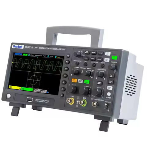 Hantek DSO2C&D10/15 Oscilloscope:Cost-Effective Economy 2+1CH ,100/150MHz, 1GSa/s, 8M осциллограф