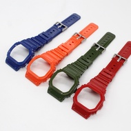 Strap and Bezel for DW5600 5000 5025 5030 / GW-B5600 / GWX-5600 Watchband Waterproof Watch Band Stra