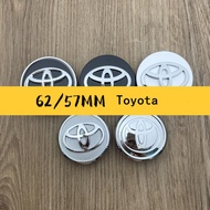 57mm 62mm Rim Cap Toyota Series Wheel Hub Logo Rim Centre Cap For Toyota Camry Alphard Sport