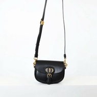 二手Dior Bobby 小號馬鞍包 黑金