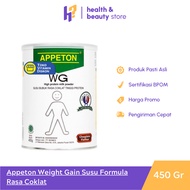 Appeton Weight Gain Chocolate Flavor Weight Gain Formula Milk 450 Gr