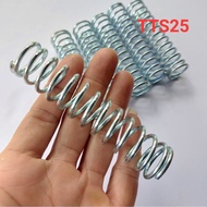 XO Set of 2 23 steel compression springs, 100mm long, 2.3mm thread