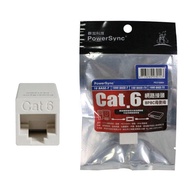 Powersync Cat6網路直通頭 RJ45 Cat6 Female to Female Network Connector  Cat.6 8P8C 網路線中間接頭 延長接線盒 中繼 RJ45母對