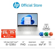 Cicilan 0% - Laptop HP 14s-dq5001tu 14 inch / Intel Core i5 / Intel
