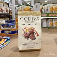 美国代购Godiva歌帝梵牛奶夹心软焦糖奶油榛果巧克力422g