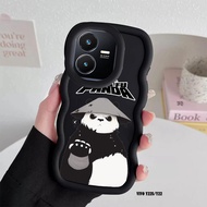 Case hp Vivo Y22 Y22S Y22T Y35 Y17S Y16 Y56 5G Y02S New Macaron Candy Color Silicone Casing Anime (K