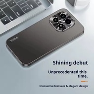 For VIVO iQOO 15 13 12 pro neo10 z10 trubo Case Luxury Streamer Metal Lens Frosted PC Cover For IQOO