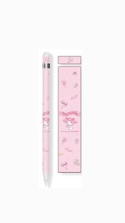 蘋果Apple Pencil 3M材質貼紙粉色可愛iPad筆保護貼 2代 筆身貼 防刮防指紋雙子 美樂蒂