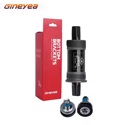 GINEYEA BB73 68*103 107 110.5 113 116 118 120 122.5 124 126 127.5 137 MTB Bicycle Bottom Bracket Squ