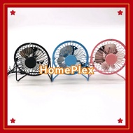 【READY STOCK】Metal Mini FAN 4Inch USB Fan Small Fan USB desktop fan office fan Personal Cooling Ultr
