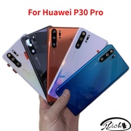 Original Back Cover For Huawei P30 Pro Battery Cover Rear Door Glass Housing Case with Camera Frame Replacement Parts