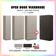 1 2 3 DOOR WARDROBE / CUPBOARD / STORAGE CABINET / ONE DOOR WARDROBE (FULLY ASSEMBLED)