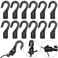 WADEST 5/10 Pcs Plastic Open End Cord Boat Kayak Accessories Snap Buckles Elastic Ropes Buckles Straps Hooks Camping Tent Hook