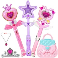Children's Magic Wand Princess Toy Fairy Wand Little Magic Fairy Wand Girl Glowing Stall