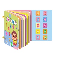 Quiet Hand Tear Tear Cloth Book Velcro Baby One 2 Years Old 3 Baby Literacy Early Education Enlightenment Educational Toys Paste Book