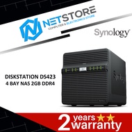 SYNOLOGY DISKSTATION DS423 4 BAY NAS 2GB DDR4 - SYN-DS423