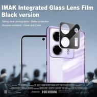 iMak Black Border Camera Lens Film Poco M7 Pro 5G HD Tempered Glass Screen Protector Protective Film