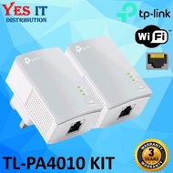 TP-LINK TL-PA4010 KIT PA4010 KIT AV600 Nano Powerline Adapter Starter Kit