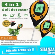 BISA COD - Soil Analyzer Tanah Tester Meter Moisture Meter PH Meter Sunlight Meter Suhu Alat Ukur 3 in 1 4 in 1 Suhu Sunlight 3in1 4in1