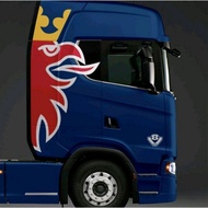 Sticker Kabolite/Tamiya Scania 770s Scale 1/14  [1PAIR]