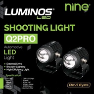 LAMPU TEMBAK SOROT LASER Q2PRO 32WATT NINE LUMINOS D2 MINI DEVIL EYE NINE LUMINOS - DHIORA STORE